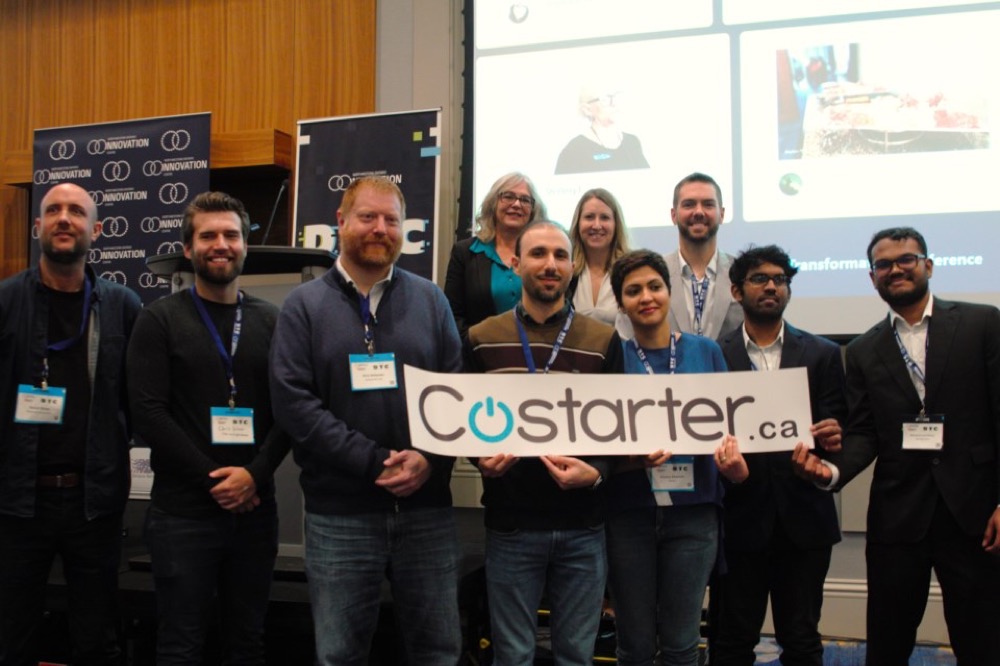 The Woblu team at the Costarter accelerator, Sudbury 2023